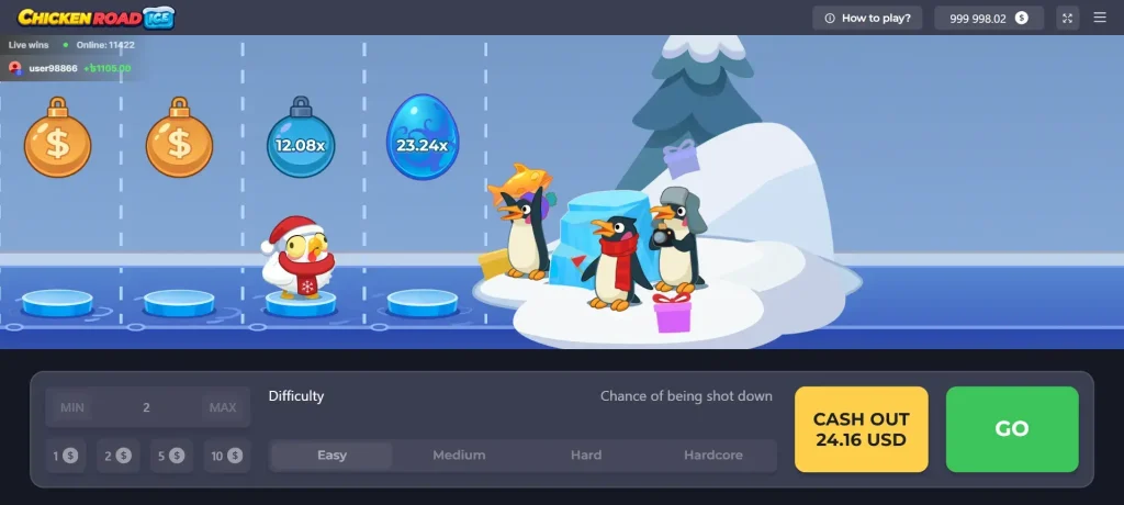 Chicken Road Ice game